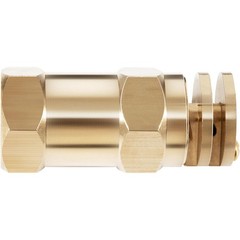 Boomless Spray Nozzle kit 1/2 inch FPT #20 Orifices 90° 180° Caps 5.9 GPM 40 PSI