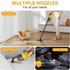 Cordless Caulking Gun for Dewalt 20V Battery Adhesive Gun 6 Speed for Sealing
