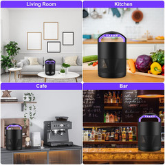 Fruit Fly Traps for Indoors, Catcher & Killer with Upgraded Purple Black