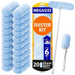 6 ft Extendable 6 Handle + 20 Pcs, 20 Count+ 1 Extended