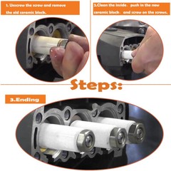 Ceramic Piston General Pump Interpump Replace Ceramic 15mm for TP Pumps 51040009
