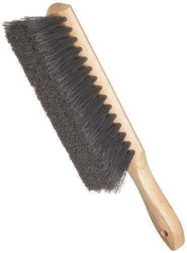 Weiler 44354 8″ Counter Duster, Flagged Silver Polystyrene Fill, Fine Brushing