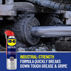 Heavy-Duty Degreaser with Smart Straw for Engines, Tools, Equipment, 15 oz