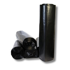 Trash Bag – Black, 55 Gallon, 36 x 58, No Handle/Ties (50 Count)