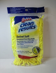 Quickie Clean Results Swivel Soft Hardwood Dust Mop Refill #060CR New