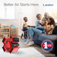Lasko X12900 X-Blower 11″ High Velocity Air Mover Utility Blower Fan Floor Dryer