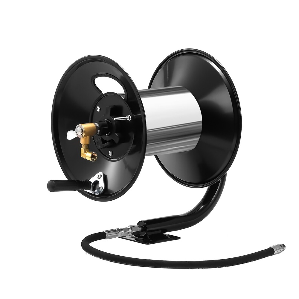 Heavy Duty Power Washer Jet Wash High Pressure Hose Reel (30 Metre X 3 FT Hose)
