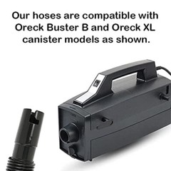 ORECK Flexible Crushproof Hose for XL Buster B Canister Vacuum Fits ALL Models