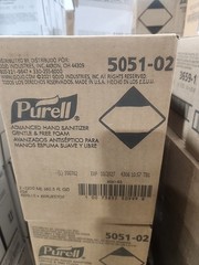 QTY 2 PURELL 5051-02 1200 ml Advanced Hand Sanitizer gentle & free foam for ES4