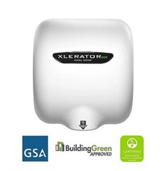 2- Excel Dryers XLERATOR XL-BW- ECO 1.1N, White