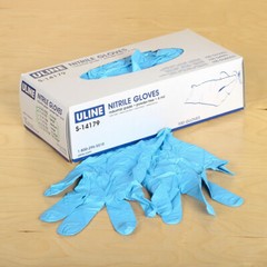 ULINE Industrial Nitrile Gloves – Powder Free – 4mil (X-Large)