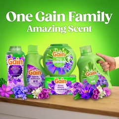 Gain Liquid Laundry Detergent with Odor Defense, 177 Fl Oz (Pack of 1)