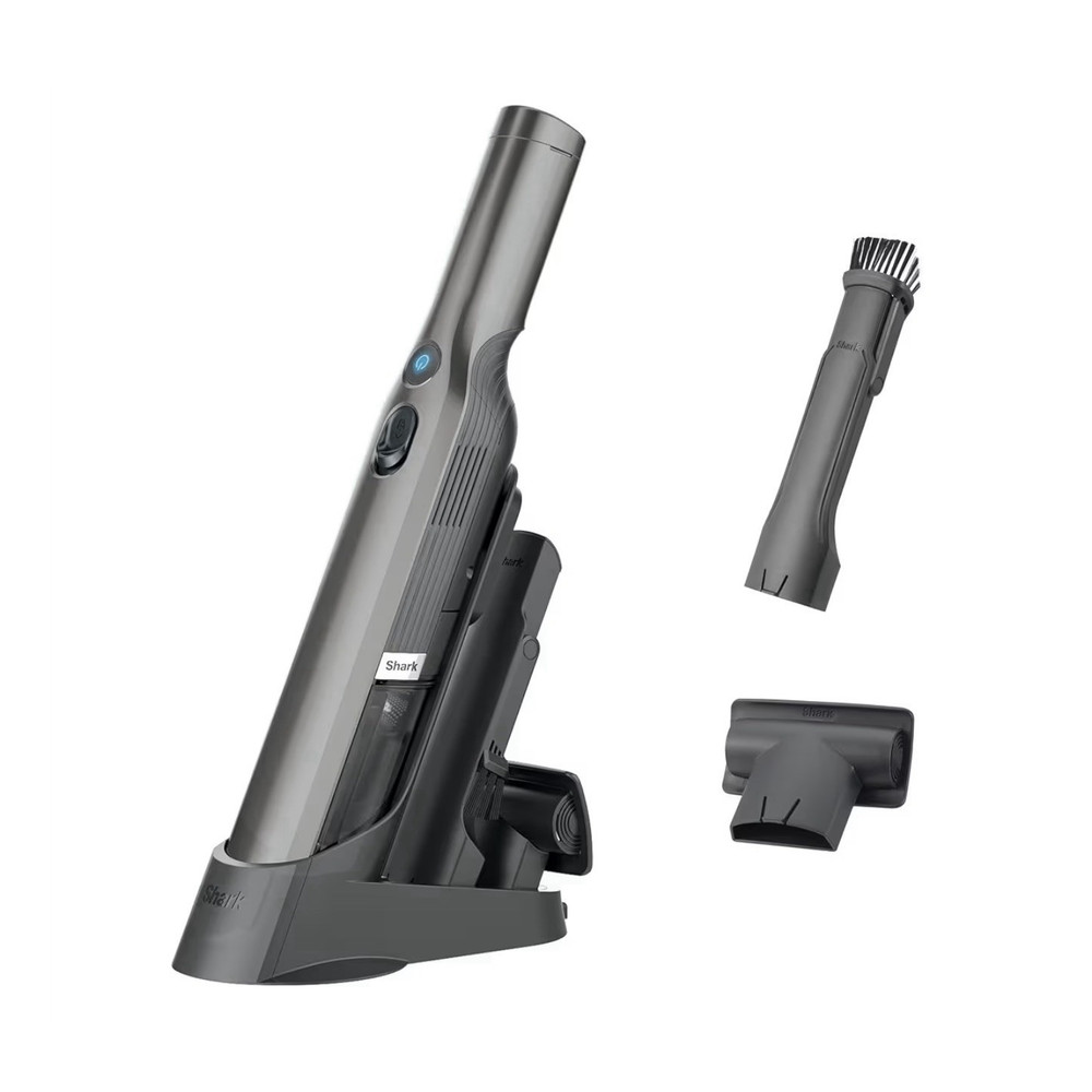 Shark WV201 WANDVAC Cordless Handheld Vacuum Bagless Crevice Tool Dusting Brush