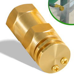 Boomless Spray Nozzle 1/2″ FPT #10 Orifices (90° & 180° Caps) 4.2 GPM @ 40 PSI