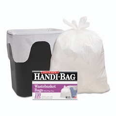 Webster Super Value Pack, 8 gal, 0.6 mil, 22″ x 24″, White, 780/Carton