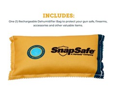 SnapSafe Reusable Dehumidifier Bag 450G, 75908 – Portable, Easy to Use Moistu…