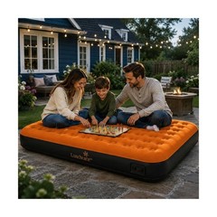 Luxchoice Air Mattress Queen with Cordless Rechargeable Air Pum… USA FAST SHIP