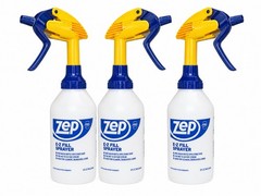 Zep E-Z Fill Sprayer 32 oz Spray Bottles Set of 3 New