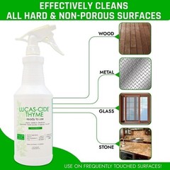 LUCAS-CIDE Thyme Ready To Use All Purpose Cleaner & disinfectant 32 fl oz Spray