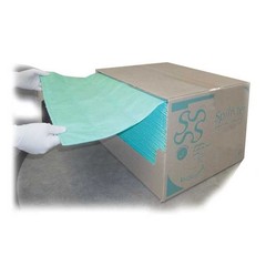 Spilfyter G-78 Sorbent Pad, 62 Gal, 16 In X 36 In, Universal, Green,