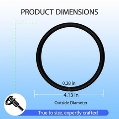 30563B Round Vacuum Belt for Eureka Sanitaire Commercial Upright 4 Pack