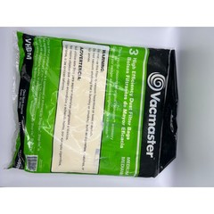 Vacmaster VHBM 3 Pack High Efficiency Dust Filter Bags for 8-10 Gallon Vacuums