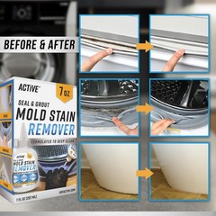 ACTIVE Mold Stain Remover Gel Cleaner 7 Fl Oz (Pack of 1), Clear