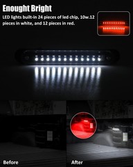 Sunpie Red Dome Light For Utv Sxs Interior Wireless Lighting Compatible Utv