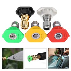 Pressure Washer Tips Power 5pcs – Regular – 2.5 Orifice, 5 nozzles