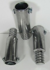 3pc Metal Threaded Tips For 3/4″ (.75″) Wood Poles. (Buy 3 Get 1 Free) E