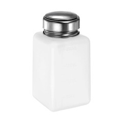 HARFINGTON Solvent Alcohol Dispensers 200ml(6.8oz) Push 6.8 Ounces, White