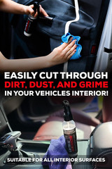 Car Interior Cleaner for Vehicle Detailing & Restoration All Purpose Solvent & C
