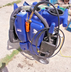 Kaivac 1750CCAC Blue, Refrigeration Unit, Cooler Case Cleaning Machine, AC Power