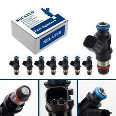 Necatuo 12580681 Fuel Injectors Set Of 8 Compatible Chevy 4.8L 5.3L Tahoe