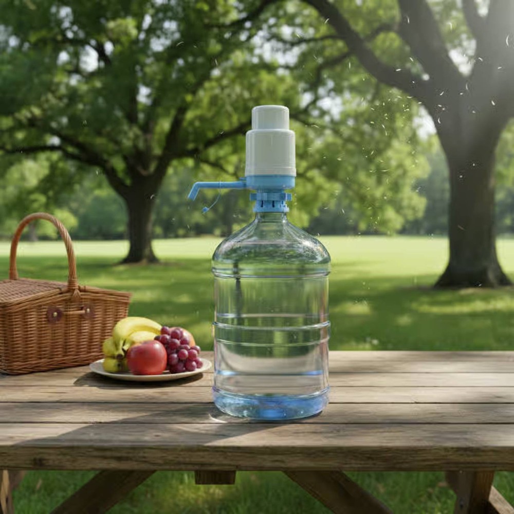 Drinking Water Pump Dispenser Easy to Use Kitchen Gadget Portable for Outdoor