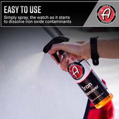 Adam’s Iron Remover (Gallon) – Iron Out Fallout & Stop Rust Remover Spray for…