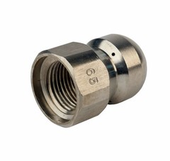 Erie Tools Button Nose 3/8″ Sewer Jetter Nozzles 6.5 Orifice