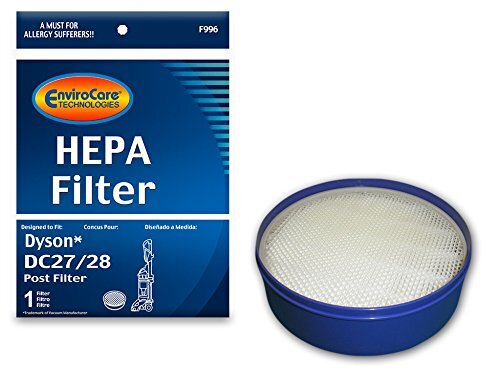 Replacement Vacuum Filter for Envirocare 915916-03 / 996 (Single Pack)