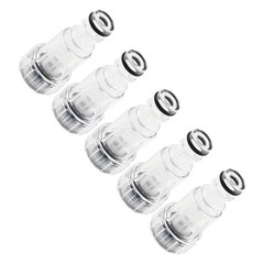 5pcs Pressure Washer Transparent Plastic Water Inlet Filter Replacement Tool New
