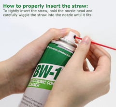 Non-Flammable Electronic Contact Cleaner Aerosol Spray- Safely Cleans Joycons, C