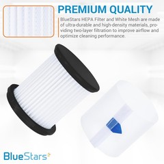 Bluestars Hepa Filter White Mesh For Inse N5S N5T S6T S6P Pro S610/ Tma T120