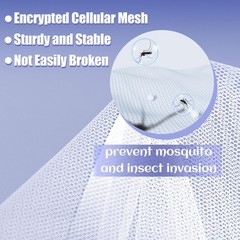 Mosquito Net for Patio Bed Tent King Size Portable Mosquito Netting (87 * 79