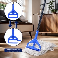 KeFanta 60 Inch Mop Handle Commercial Heavy Duty,Industrial Metal Mop Stick R…
