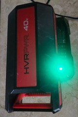 2 HOOVER COMMERCIAL HVRPWR GENUINE 40V MAX 6.0AH CH27260 w/ charger ion used
