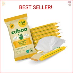 Caboo Tree Free Flushable Wipes, Travel Wipe, Certified Flushable, Septic Safe,