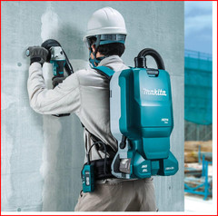 Makita XCV18ZX Cordless Backpack Vacuum Cleaner HEPA Bagged 18V 36V 088381890632
