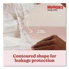 Kimberly-Clark 51516 Sung and Dry 35 lbs. and Up Diapers – Size 6 (104/CT) New