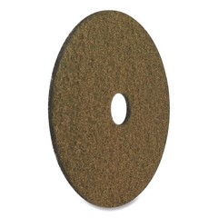 Black Diamond 1500 Grit Diamond Pad, 20 Diameter, Black/Yellow, 2/Carton