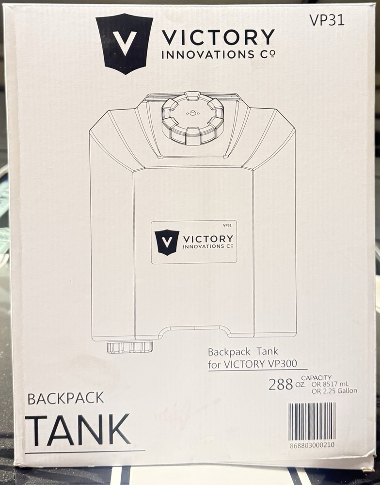 2 Victory VP300ES Replacement Tanks New Complete In Box Backpack Sprayer Tank