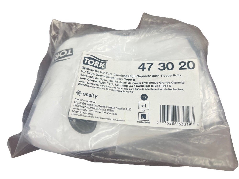 Tork 473020 3.66″ Roll Size Type B High Capacity Spindle – Black